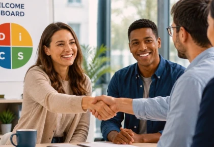 Onboarding et DISC : accélérer l’intégration et réduire le turnover dans vos équipes